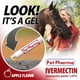 thumbnail image 4 of Jeringa desparasitante para caballos Pet Pharma Ivermectina Pasta 1.87%, 4 of 8