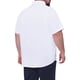 thumbnail image 3 of INSPIRE CHIC Regreso a Clases Camisas de Negocios de Manga Corta con Bolsillo en el Pecho para Hombres Grandes y Altos XL Blanco, 3 of 5