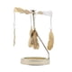 thumbnail image 2 of Spinning Tea Light Candle Holder Adorno Para Amantes De Las Velas Candelabro Giratorio Pluma, 2 of 3