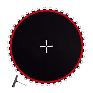 Ioensy - Mat De Reemplazo De Trampolín Equipo Reutilizable Para El Hogar Piezas De Salto De Trampolín Rojo 48 Hebilla