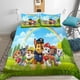 thumbnail image 1 of Dog Police Rainbow Duvet Quilt Covers Pillow Case Bedding Sets3-Piece Bedding Set (1 Duvet Cover + 2 Pillow Shams), 1 of 3