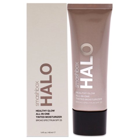 Smashbox - Humectante Con Color Todo En Uno Halo Healthy Glow Spf 25 - Neutro Claro De Para Mujeres - Base De 1.4 Oz