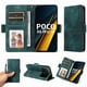thumbnail image 2 of Carcasa FOXDOCK Xiaomi Poco X6 Pro de cuero PU, diseño acolchado clásico, protección contra caídas y rayones, 2 of 5