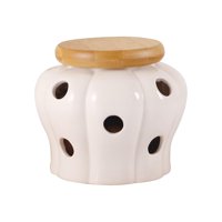 Bothyi - Caja De Almacenamiento Portátil De Ajo Y Jengibre De Estilo Japonés Ahuecada