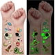 thumbnail image 1 of Artículos para fiestas espaciales, tatuajes temporales luminosos del sistema solar para niños, decoraciones de cumpleaños con brillo espacial para niños, tatuajes falsos espaciales para rellenar calce, 1 of 6