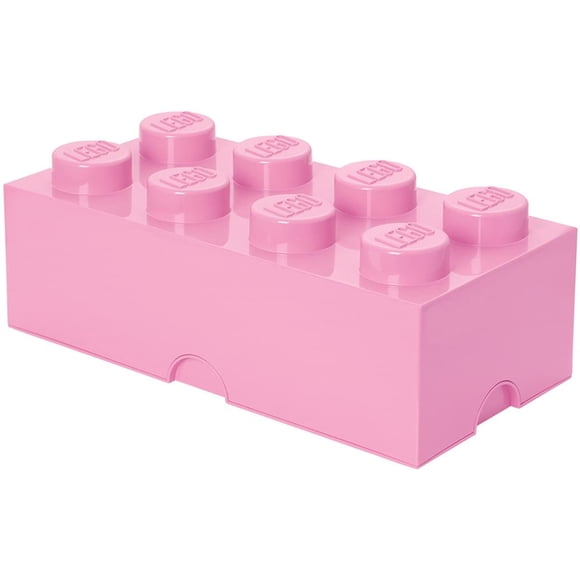 Ladrillo de almacenamiento LEGO Room Copenhagen Light Pink 8