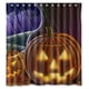 thumbnail image 1 of Cortina de ducha de Halloween con ganchos, tamaño 66 x 72 pulgadas, 1 of 3