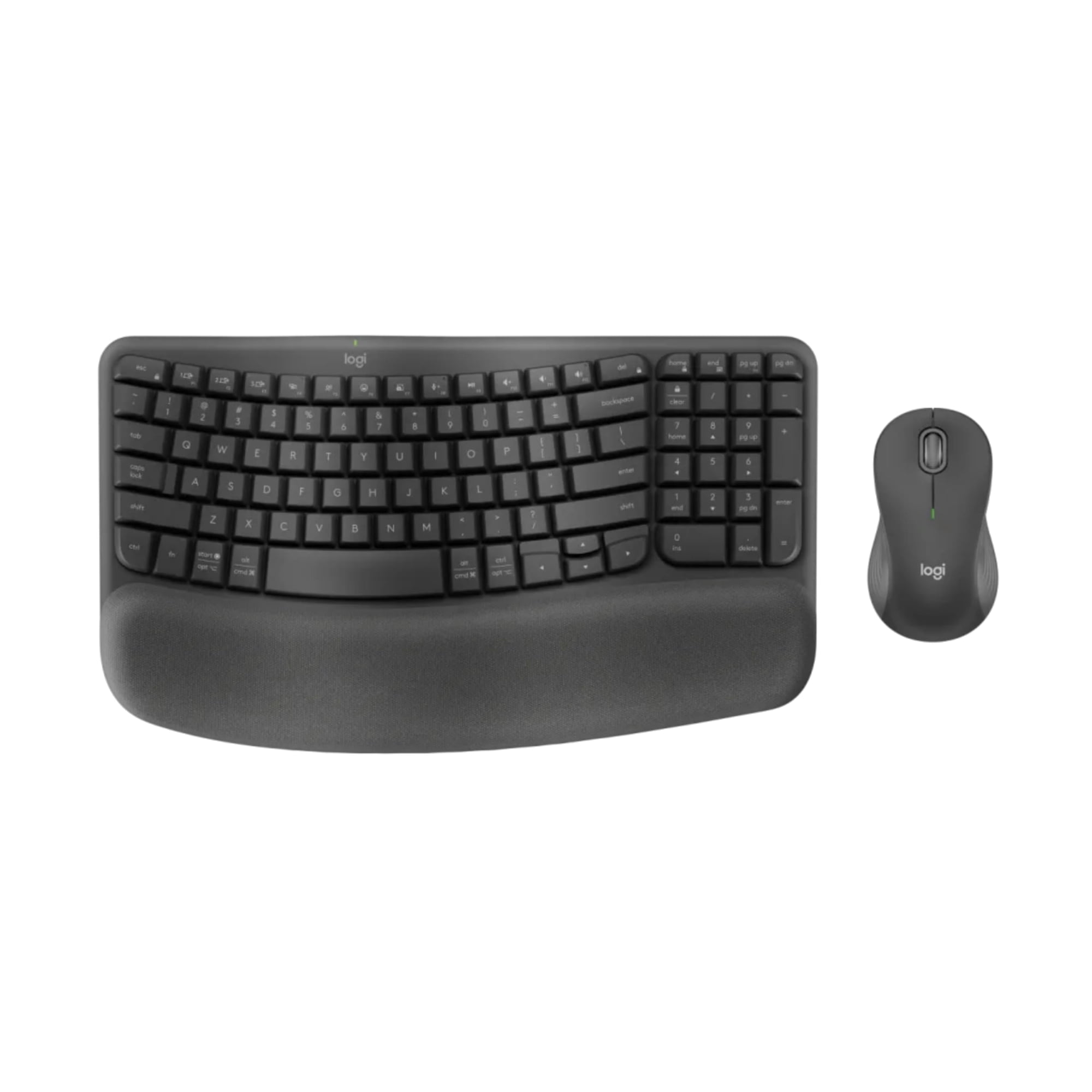 Combo De Teclado Y Ratón Logitech Wave Keys Mk670 Graphite