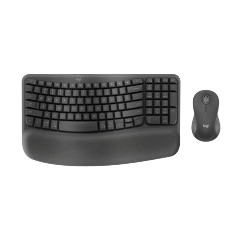 Combo De Teclado Y Ratón Logitech Wave Keys Mk670 Graphite