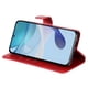 thumbnail image 5 of Funda tipo cartera para Samsung Galaxy A57 con bolsillo con cremallera y ranuras para tarjetas – Función de soporte Rojo, 5 of 5