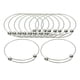 thumbnail image 2 of 10 Uds. Brazaletes Extensibles Para Joyería, Pulseras De Metal, Regalo, 2 of 5