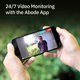 thumbnail image 4 of Timbre de video Abode inalámbrico Wi‑Fi HD con vista de 160°, 4 of 7