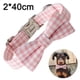 thumbnail image 2 of Collar de perro de cola pequeña con lazo, pajarita cómoda para perro, collar de perro con pajarita, collar de perro ajustable, 2 of 5