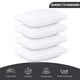 thumbnail image 2 of Juego de ropa de cama Pillow Utopia Queen, juego de 4 unidades, con refuerzos refrescantes, 2 of 6