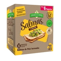 Galletas De Maíz Salmas Clásicas 6 Personas 108 G Sanissimo