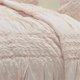 thumbnail image 2 of Funda de Almohada Sham Rizzy Home Carly de Algodón King 50x90cm Rosa, 2 of 4