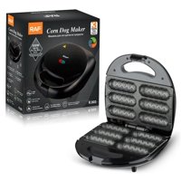 Genérico - Maquina Para Preparar Rollos De Salchichas 6 Unidades Raf Negro