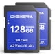 thumbnail image 1 of Tarjeta de memoria DIGIERA 128 GB SDXC UHS-I 100 MB/s, paquete de 2, 1 of 8
