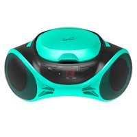 Reproductor De Cd Portátil Supersonic Sc-726Bt Con Bluetooth Teal