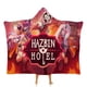 thumbnail image 1 of Manta Capa con Capucha Desmarcar Hazbin Hotel 100x130 cm, 1 of 6