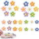 thumbnail image 1 of 28 adornos para zapatos, adornos de flores para sandalias de zuecos, adornos con diseño de margaritas para accesorios Crocs, decoración DIY para zapatos para niñas, mujeres, adolescentes, adultos, reg, 1 of 7