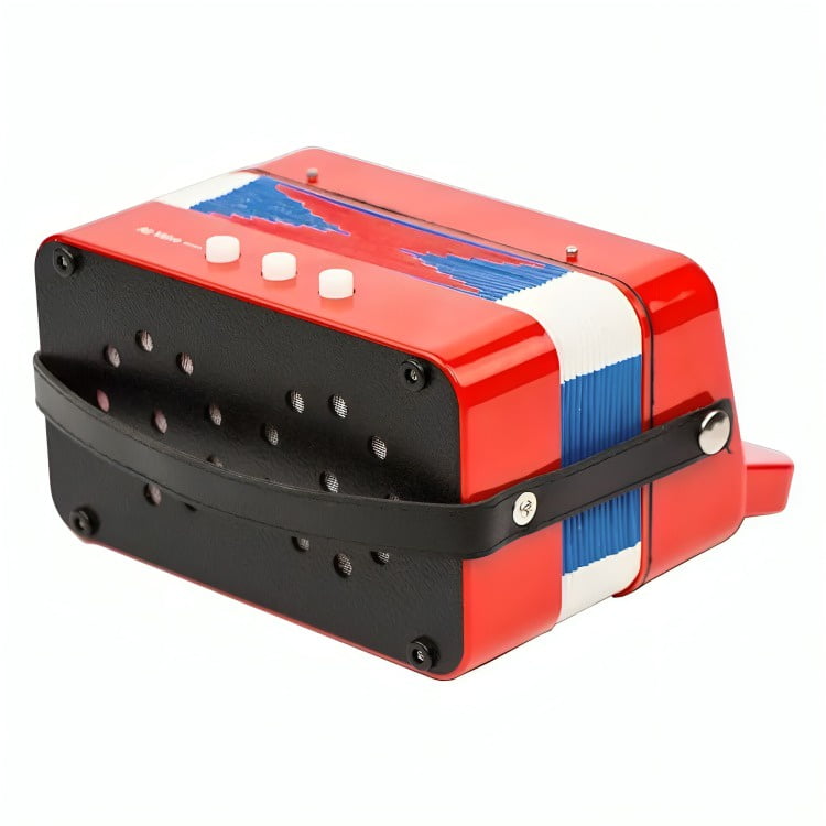 Genérico - Mini Acordeón De Juguete Para Niños 7 Notas