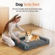 thumbnail image 3 of Cama Ortopédica Pequeña para Perro NANUYA Lavable e Impermeable, 3 of 7