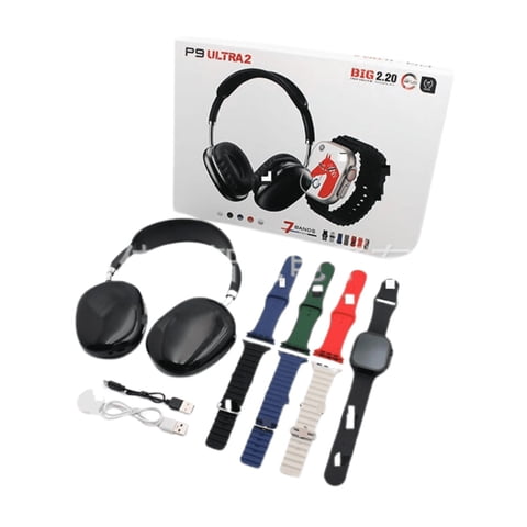 Click Ventas - Audífono+ Reloj+ 7 Bandas P9 Ultra2