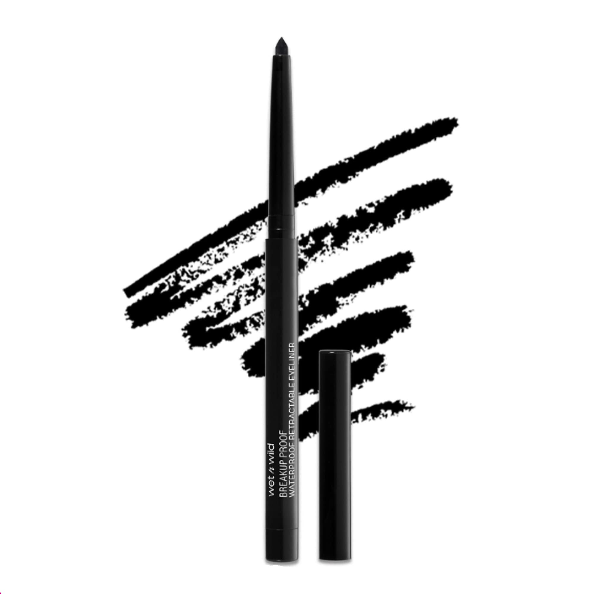 Delineador De Ojos Wet N Wild Mega Last Breakup Proof, Impermeable, Negro