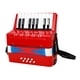 thumbnail image 4 of Acordeón de Piano de 17 Teclas, 8 Bajos, Juguete Musical Educativo, Acordeón Ligero con Botones Pequeños, Juguete de Acordeón para Niños para Amantes Rojo, 4 of 5