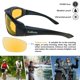 thumbnail image 3 of Gafas de moto genéricas con lente amarilla 32 g UV400, 3 of 9