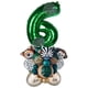 thumbnail image 5 of Jungle Animal Number Globos Jungle Themed Tiger Zebra Monkey Para Suministros 6 A?os De Edad, 5 of 5