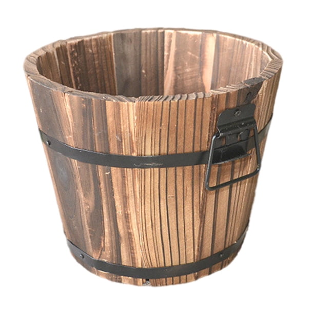 Maceta para decoración para hogar con orificio de drenaje, contenedor para suculentas, maceta para plantas, maceta para Patio, jardín, L