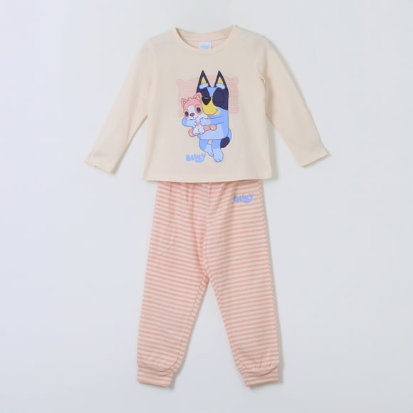 Pijama Manga Larga Niña Sleeping Blanco Bluey