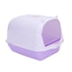 thumbnail image 1 of Bandeja De Arena Para Mascotas Orinal Cerrado Inodoro Animales Peque?os Caja De Arena Para Gatos Con Capucha Púrpura, 1 of 1