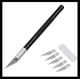 thumbnail image 2 of Bisturi Cortante Tipo Lapiz Con Cuchillas Metal Manualidades negro, 2 of 4