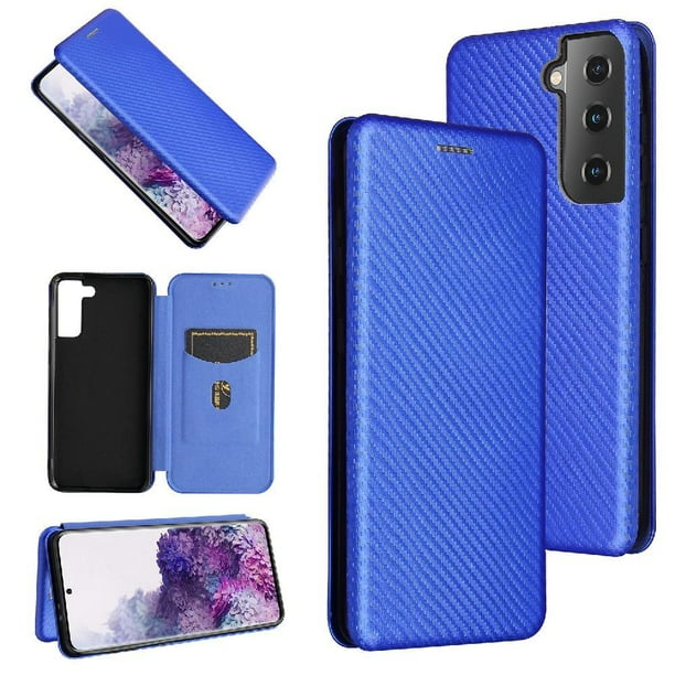 Funda Flip para FOXDOCK Samsung Galaxy S21 - Funda magnética de negocios, funda protectora delgada