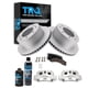 thumbnail image 1 of Kit De Pastillas Y Discos De Freno Traseros Cerámicos Para Chevy Gmc, 1 of 9