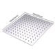 thumbnail image 1 of 1pc Ultra-Thin Stainless Steel Rainfall Shower Head - Enhance Your Bathing Experience with a Soothing Spray, 1 of 5