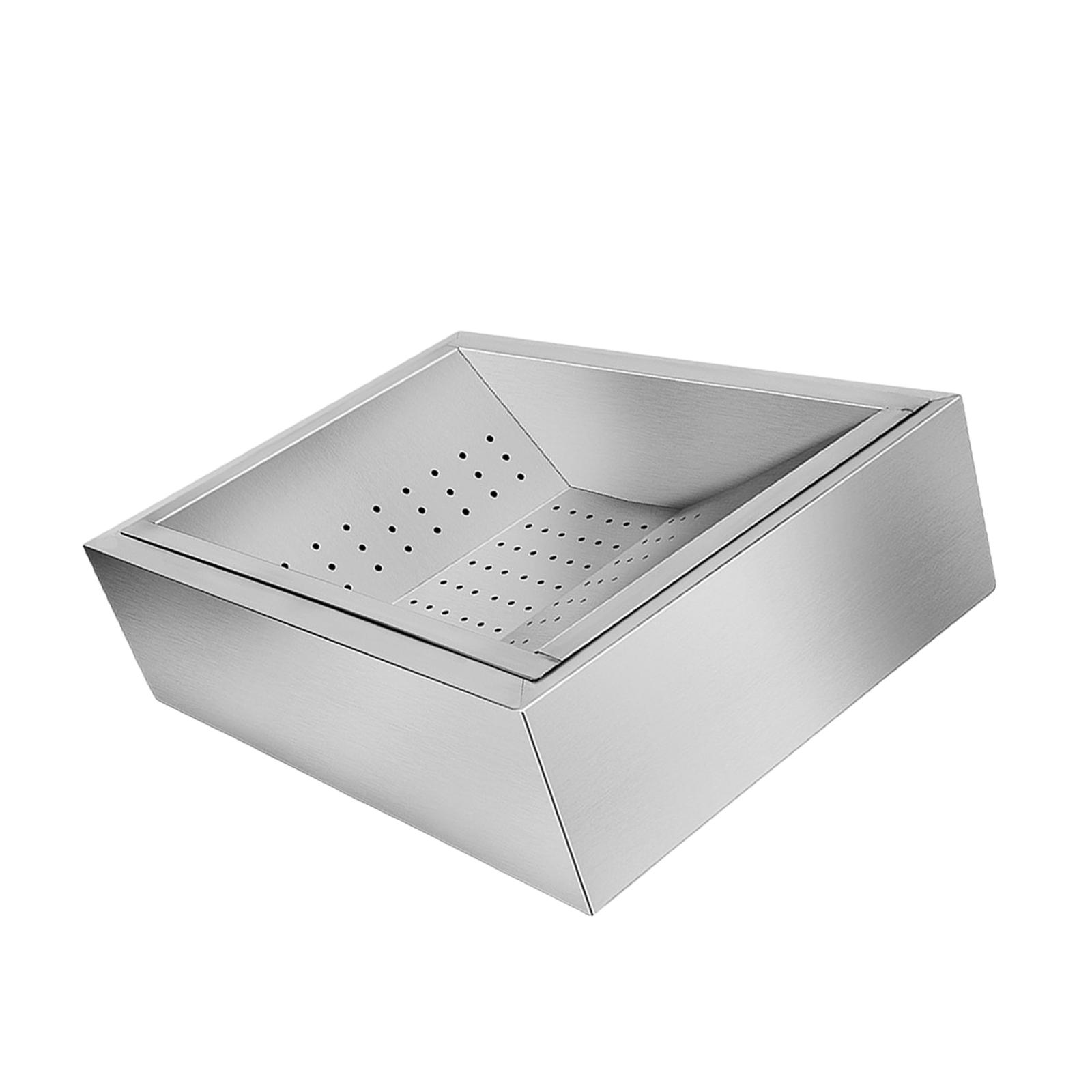 Bothyi - Estación De Descarga De Papas Fritas Extraíble Para Cocinar Comida Rápida Tiendas De Pollo Frito 52X38X14Cm