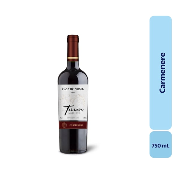 Vino Carménère Botella, 750 mL