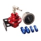 thumbnail image 2 of Regulador De Presión De Combustible Ajustable Con Indicador De Alto Rendimiento Rojo, 2 of 5