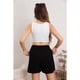 thumbnail image 3 of Mini Falda Short Mujer Elastizada Tiro Alto Excelente Calidad 0109, 3 of 3