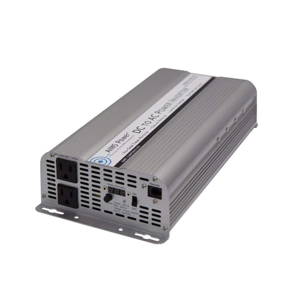 Inversor de corriente AIMS Power 2500 W, seno modificado, sobretensión de 5000 W