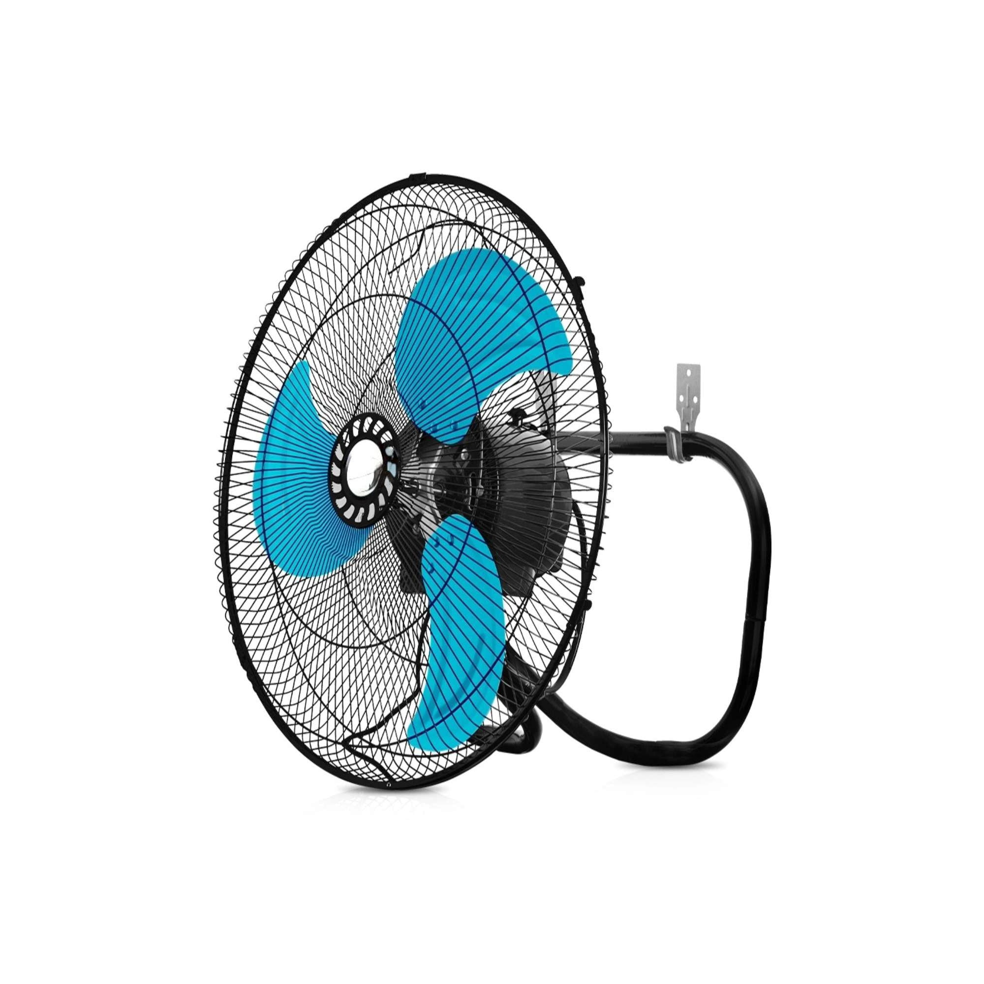 Genérico - Ventilador De Pedestal, Piso Y Pared 3 En 1, Pedestal Y Aspas De Metal, 18 Pulgadas