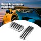 thumbnail image 2 of Unique Bargains 2 Piezas Cubiertas de Pedales de Freno y Acelerador para Cadillac XTS 2013-2019 para Buick Envision Tono Plateado, 2 of 7