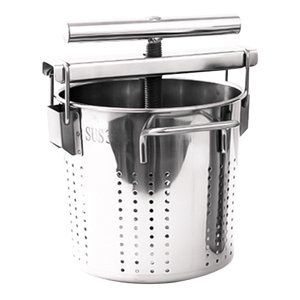 Magideal - Prensa Para Relleno De Verduras, Prensa Para Manteca, Fácil De Usar, Deshidratador Resistente Al Óxido, Exprimidor De Limón Para Hacer Sidra De Uva En