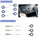 thumbnail image 5 of Kit De Herramientas Para Quitar Molduras 200 Piezas Para Coche Moldura Panel O Puerta, 5 of 9