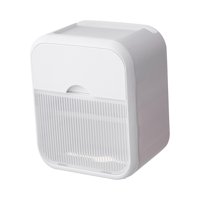 Magideal - Caja De Almacenamiento De Papel Higiénico, Portarrollos De Papel Con Estante Para Teléfono, Dispensador Multifunción De Baño, Decoración De Baño De Blanco