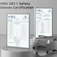 thumbnail image 3 of Gafas de seguridad AOOFFIV transparentes a granel de 80 lentes ANSI Z87.1, 3 of 7